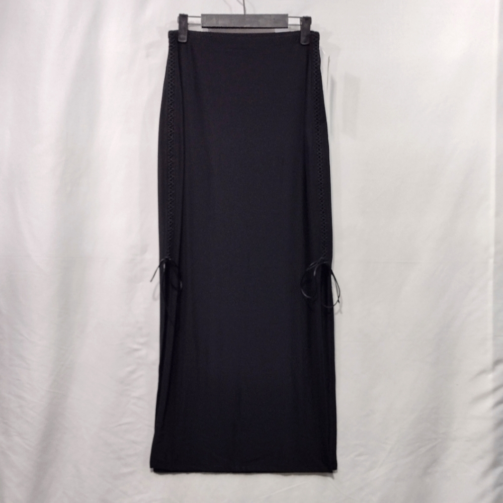 Susan Lawrence Black Maxi Skirt